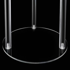 10pcs 80cm Acrylic Artificial Flower Vase Stand Wedding Centerpieces Decoration