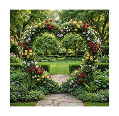 Heart Arch, 6.5FT Metal Heart Arch Stand Wedding Arch Frame for Indoor/Outdoo…
