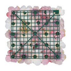 12pcs Flower Wall Backdrops 16.5*16.5in Party Artificial Flower Wall Panels