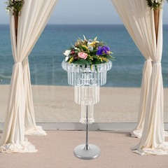 Flower Stand, Wedding Flower Stand with LED, 4 Tier Flower Stand