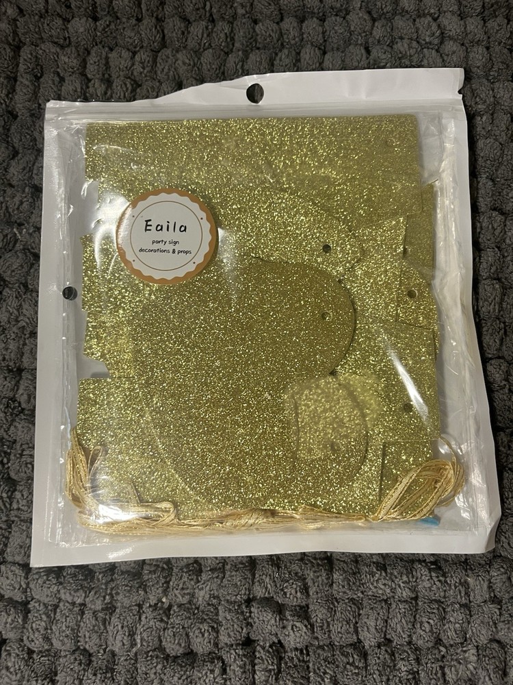 Mr & Mrs Gold Hanging Sign