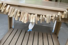 Ocean Theme Wedding Hanging Driftwood Garland Archway / Gazebo, 38″ G-71