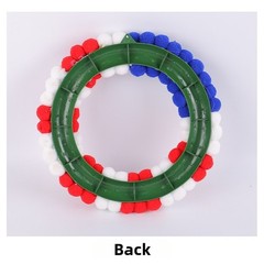 Ball Wreath in Red Blue White for Independence Day For Home Party Decor