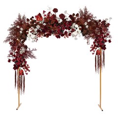 Square Balloon Arch Set Iron Stand Base Frame Kit Birthday Wedding Party Decor