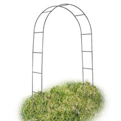 7.9ft Metal Army Green Arch Outdoor Wedding Decoration Party Prom Garden Floral