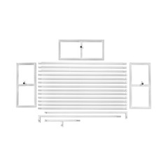 10x20ft Backdrop Stand, Wedding Party Backdrop Stand Pipe Kit Curtain Frame