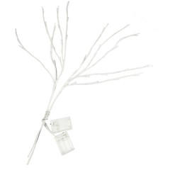 3 Warm White 31 in LED TREES Lighted Artificial Branches Party Event Decorations