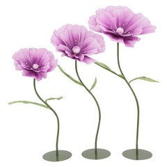 Artificial Corn Poppy Flower for Wedding Decoration, Birthday Party Banquet