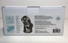 Victoria Lynn LED Animated Image Projector Mr & Mrs Double Heart Wedding Decor