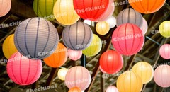 12x Round 16″ Color Paper Lanterns Light Wedding Birthday Party Event Decoration
