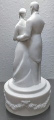 Weeding Hallmark Porcelain Bride And Groom Musical Topper