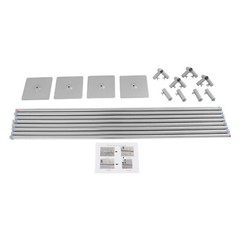 4-Post Background Stand Wedding&Party Decor Backdrop Stand Kit Floor-Mount