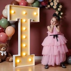 iMPRSV 4FT Light Up Letters – Large Marquee Letters for Birthday Party Decor …