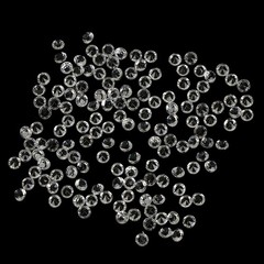 2000pcs 4.5mm Crystal Diamond Table Confetti Wedding Bridal Party Decoration
