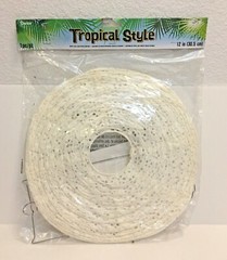 Tropical Style Darice 1 Piece Paper Lace Look Lantern 12″ White