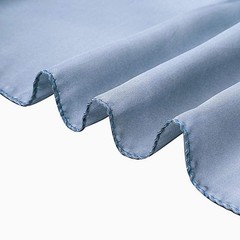 6 Dusty Blue SATIN UNIVERSAL CHAIR COVER Wedding Banquet Reception Decorations