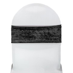 High Quality 4 Way Velvet Stretch Spandex Bands (Pack of 10), Chair Sashes