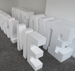 Letters 80x30cm ONE Baby Kids Birthday Birth Gift Themed Ideas Party