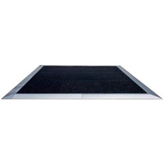 Portable Commercial Dance Floor 30×30 Black Waterproof Tiles Wedding Event Party