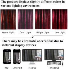 THEATER/STAGE Red Vintage Classic Velvet Curtain Drape 12ft H Sound Proof
