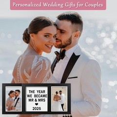Ithmahco Wedding Picture Frame, Anniversary Personalized Wedding Gifts For Co…