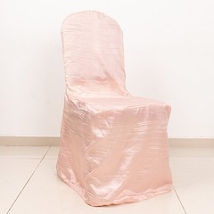 Crushed Crinkle Taffeta Stretchable Banquet CHAIR COVER Party Decorations