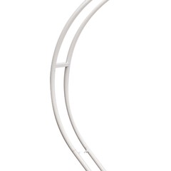 Metal Heart Shaped Wedding Arch Backdrop Stand White for Wedding Ceremony Decor