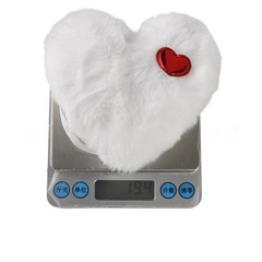Love Hanging for Decor Soft Plush Fabric Heart-shaped Design Lightweight Charm