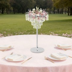 Flower Stand for Wedding, Acrylic Flower Stand,Tabletop Decoration Flowers Stand
