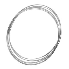 10pcs Galvanized Iron Metal Rings 30 cm Round Hoops For Floral Craft Projects