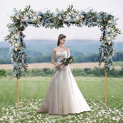 Large Balloon Arch Set Stand Base Frame Kit Birthday Wedding Party Decoration