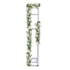 2m Iron Adjustable Height Wedding Arch Backdrop Stand Garden Arbor Frame