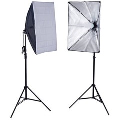 Daylight Umbrella Professional Photo Lighting Kit & Softbox with Backdrops SALE