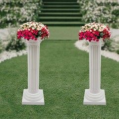 2Pcs Wedding Roman Column 88cm Party Event Decoration Column Flower Column Stand
