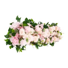 39.37×11.81in Artificial Flowers for Party Wedding Artificial Silk Flowers Row