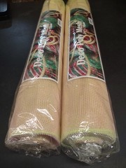 2 Rolls Deco Mesh 21″ Craig Bachman Quality 30′ Peach Two-Tone Pink & Lime Green