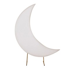6.5 ft WHITE Spandex Crescent Moon Wedding Arch Cover Party Events Decorations