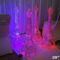 EIFFEL TOWER 39 inches Party Home Decorations 80 LED Lights WHOLESALE SALE