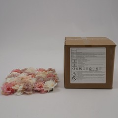 12pcs Artificial Flower Wall Panel Artificial Flower Wall Backdrop 11.81*11.81in