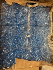 Diamonds Gems Ice Cubes Decor 5bags BLUE Acrylic Fake Crushed Ice Rocks 770pc