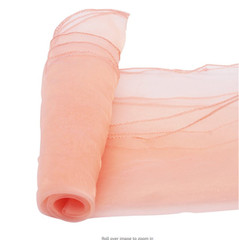 peach organza chair sashes chair tie chair bow ribbon wedding anniversary decor
