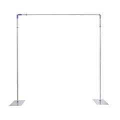 10x10ft Heavy Duty Pipe and Drape Kit Photography Backdrop Stand Telescopic Pipe