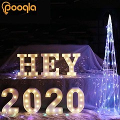 LED Marquee Letter Lights Sign, Light Up Alphabet Letter Letter Y Warm White