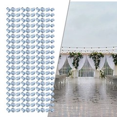 200*Acrylic Stones Highly Transparent Plastic Gems Colorful Fish Tank Decoration