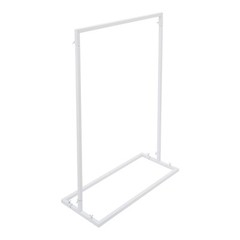 1×0.75M Wedding Arch Backdrop Metal Stand Flowers Balloons Frame Party For Decor