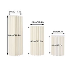 Foldable Cardboard Centerpiece Display,Wedding Centerpieces Cardboard Vases 3pc