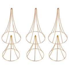 3PCS Flower Rack Vase Stand Prop Road Lead Hourglass-shaped Wedding Party Decor.