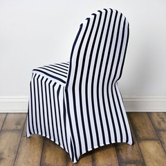 Striped Spandex STRETCHABLE CHAIR COVERS Wedding Slipcover Party Supply Banquet