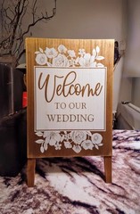 Wedding Decorations Set – Signs, Picture Frames, Cake Toppers, Candles
