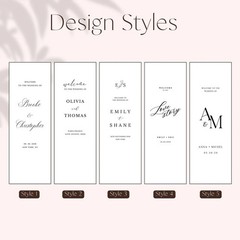 Custom Linen Wedding Welcome Sign, Personalized Fabric Ceremony Banner